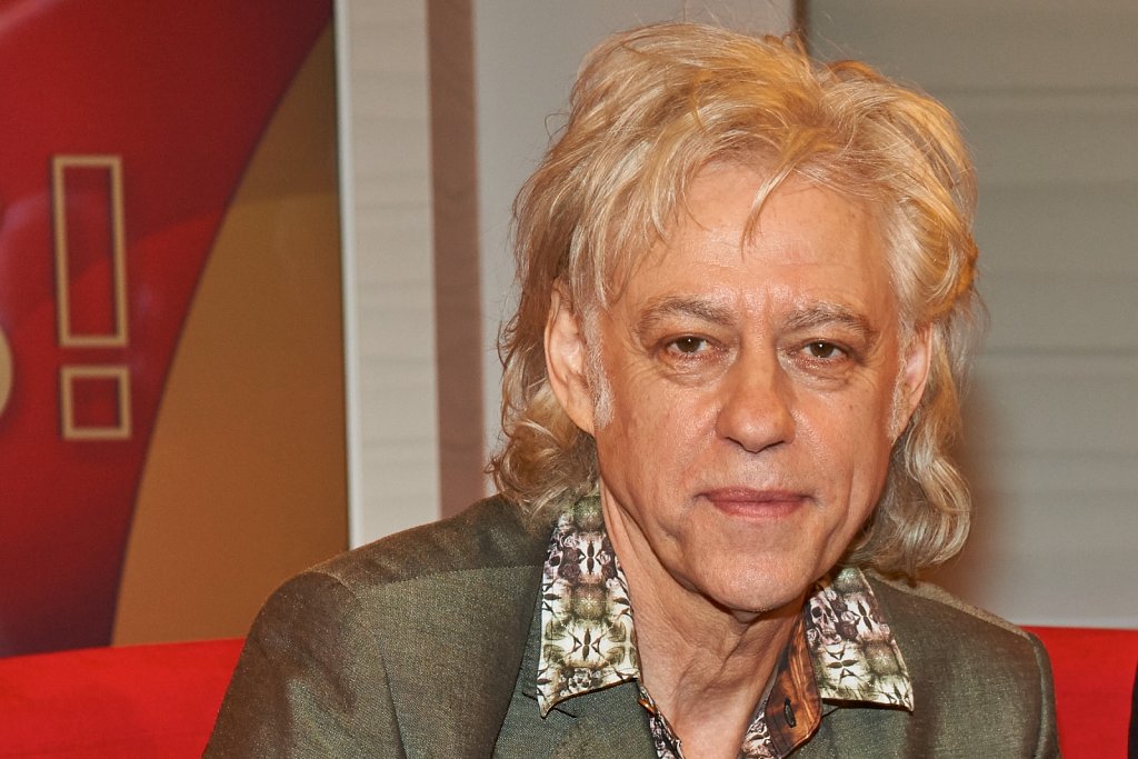 Bob Geldorf und Hinnerk Baumgarten  auf dem Roten Sofa 